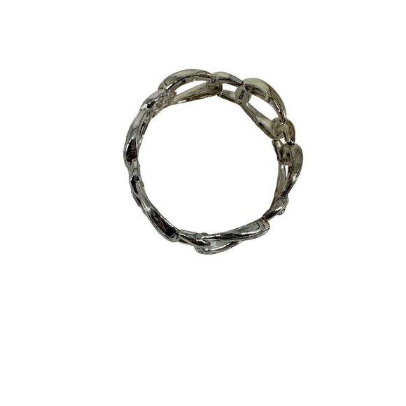 Napier Silver Tone Linked Bracelet - Picture 2 of 5